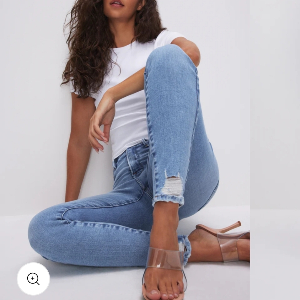 Good American size 12/31 SOFT-TECH GOOD LEGS SKINNY JEANS